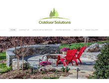 Tablet Screenshot of myoutdoorsolution.com